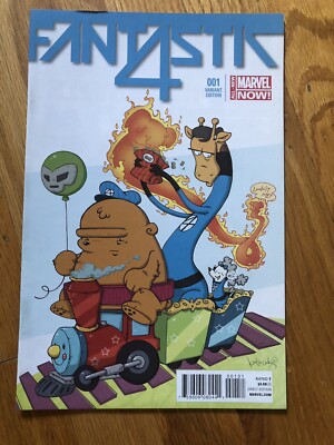 FANTASTIK 4 MARVEL NOW! VARIANT EDITION # 1 MARVEL COMIC