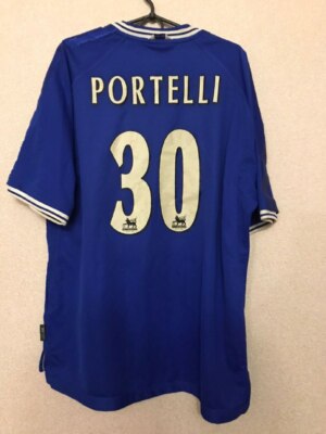【新品未使用タグ付】チェルシー 99/01 ホームUMBRO正規品 Chelsea Home football shirt 1999 - 2001 rare jersey Umbro #30 XL