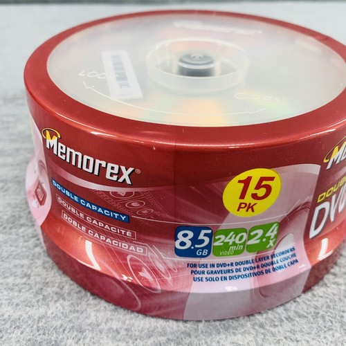 Memorex Double Layer DVD+R DL 8,5 GB 240 min 2,4x 15er Pack - Bild 2 von 5