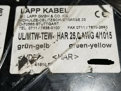 H07V-K H05V-K Lapp Kabel 0,75 1,0 1,5 2,5 4 6 10 16mm² mm2 Farbwahl KFZ Kabel