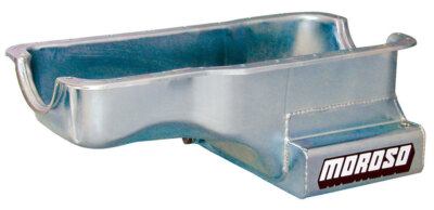Moroso SBF 289-302 Front Sump Oil Pan w/Kick-Out- 7qt. Moroso SBF 289-302 Front Sump Oil Pan w/Kick-Out- 7qt.