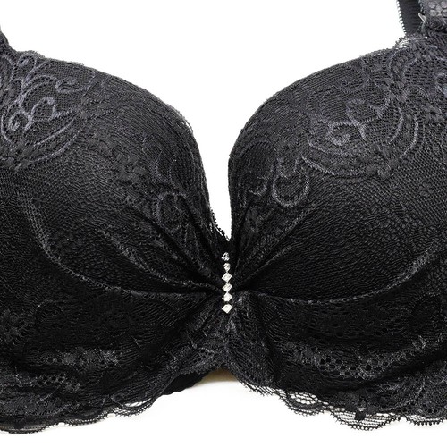 Women Bras 34-46A B C D DD E Push Up Bra Light Line Sexy Lingerie Brassiere Top - Picture 8 of 17