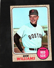 1968 Topps # 87 Dick Williams Ex-Mt