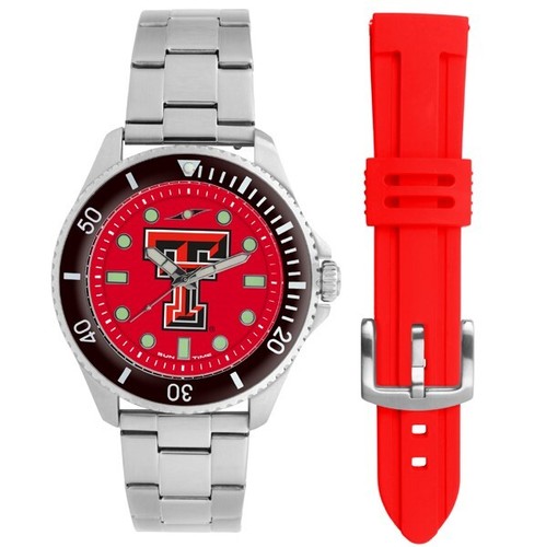 Sun Time Men's Licensed Collegiate Contender Watch Gift Set (Pick Your Team) - Picture 184 of 210