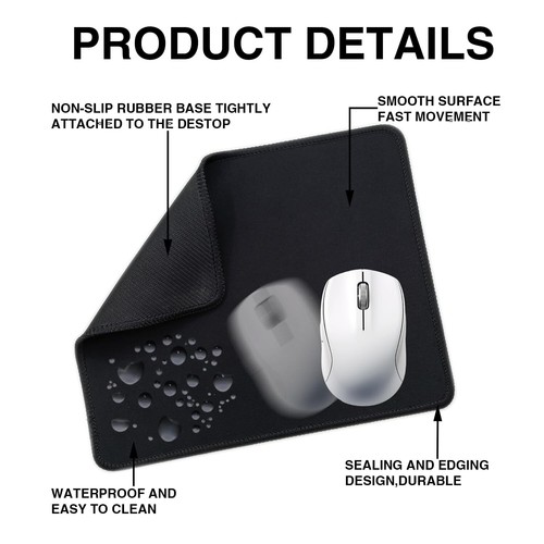 Cute Words from My Students Funny Mouse Pad Square Comfortable and Non-Slip S... - Picture 6 of 6