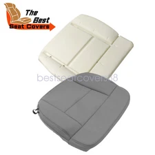 For Ford F150 XLT STX FX4 2004-2008 Driver Bottom Seat Cover & Foam Cushion Gray