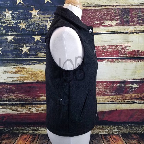 Wyoming Traders Womens Montana Australian Wool Button Up Ranch Wear Cowgirl Vest - Picture 5 of 15