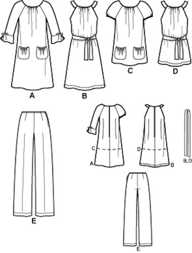 Simplicity Sewing Pattern 2925 Ladies / Misses Dress Tunic Size 6-14 Uncut - Picture 2 of 3