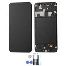For Samsung Galaxy A20 A205U LCD Touch Screen Digitizer Frame Display Assembly