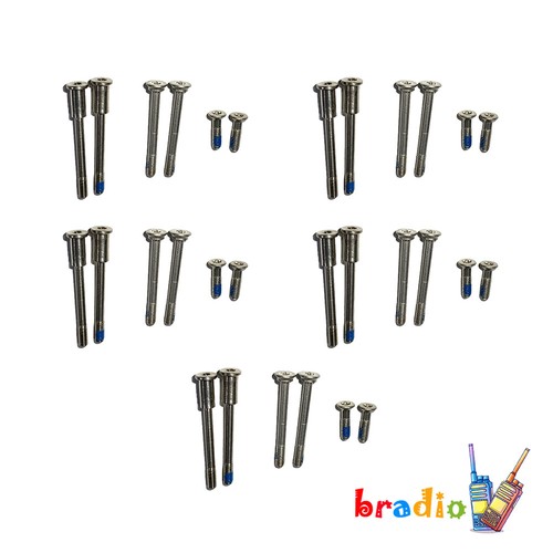 5 zestawów akcesoriów śrubowych pasuje do radia APX6000 APX8000 obudowa pokrowiec - Zdjęcie 1 z 3