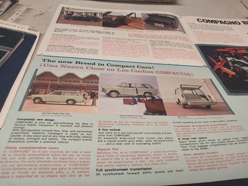 1964? Folleto de ventas original de Daihatsu Compano - Imagen 4 de 6