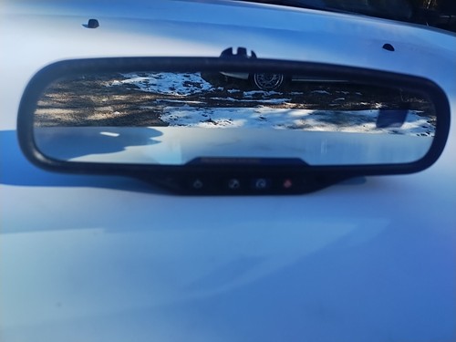 03-06 Silverado Sierra Tahoe Yukon Rearview Mirror Auto Dim Compas Temp - Picture 4 of 10