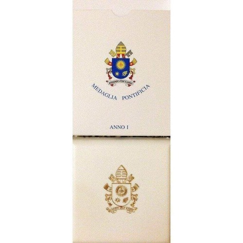 Annual Papal Medal 2013 - Silver Mint - Year 1 - Pope Francis Pontificate - 第 8/10 張圖片