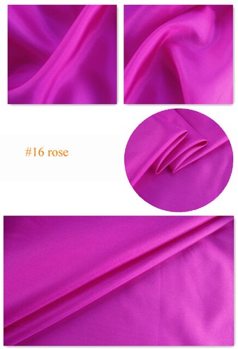 1 meter X 1.14 meter Pure Mulberry Silk Linings Habutai Fabric Tissu - Picture 23 of 36