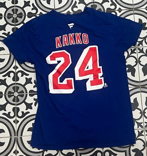 New York Rangers Kaapo Kakko NHL Hockey Boys Kids Youth Medium Tshirt - Picture 5 of 10