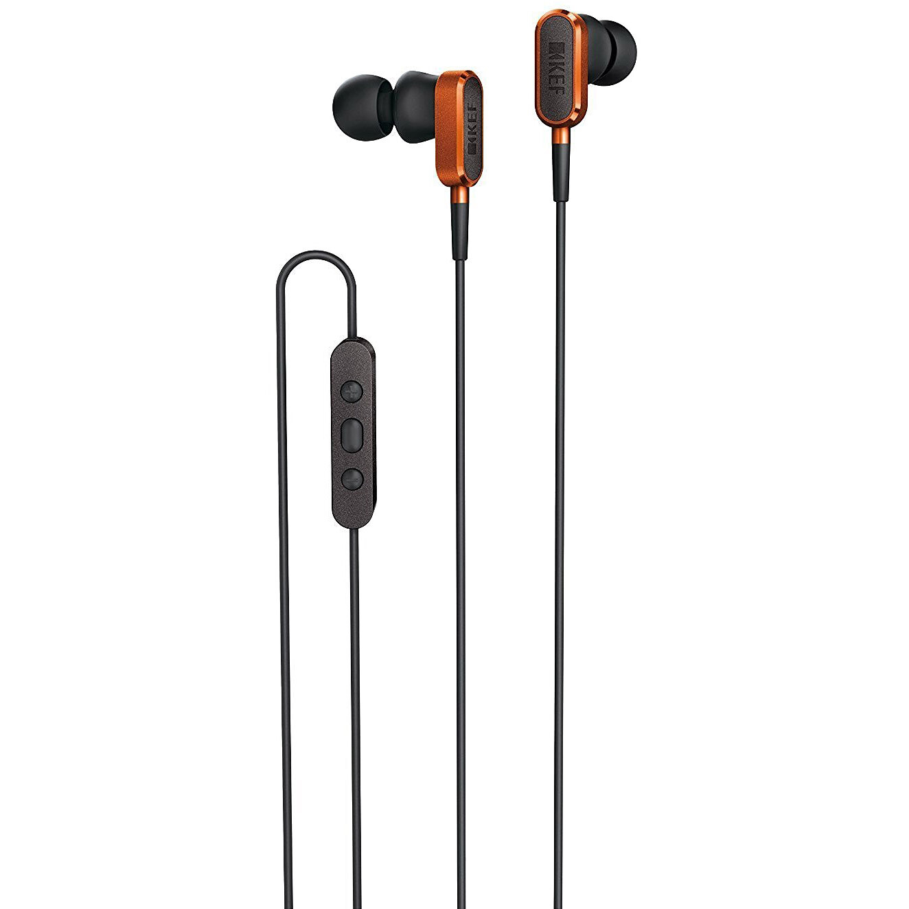 Наушники-вкладыши KEF M-Series M100 - Оранжевые