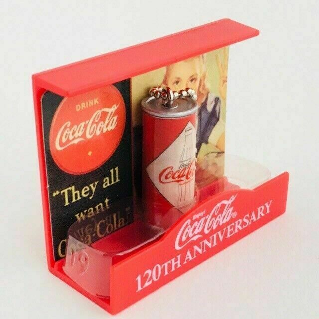 Coca Cola Memorial Figure Collection Diamond Can 120th