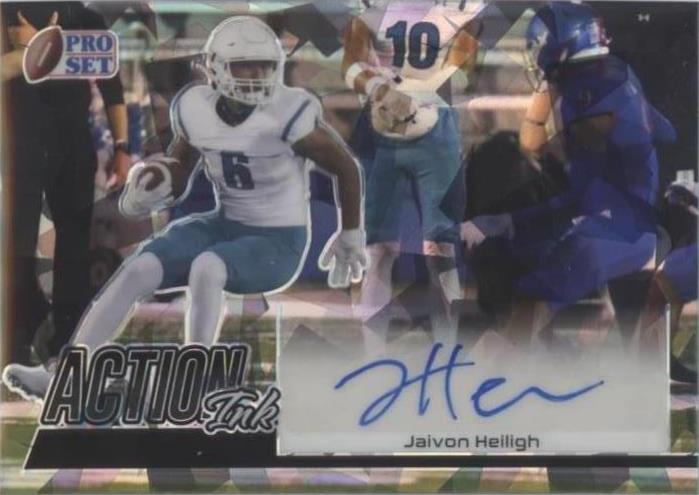 2022 Leaf Pro Set Metal Jaivon Heiligh #AI-JH1 - 1 of 2