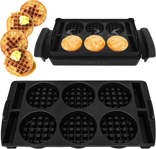 BYKITCHEN Silikon Waffelplatten Für Tefal Optigrill+ XL Kontaktgrill & Tefal Opt - Bild 10 von 12