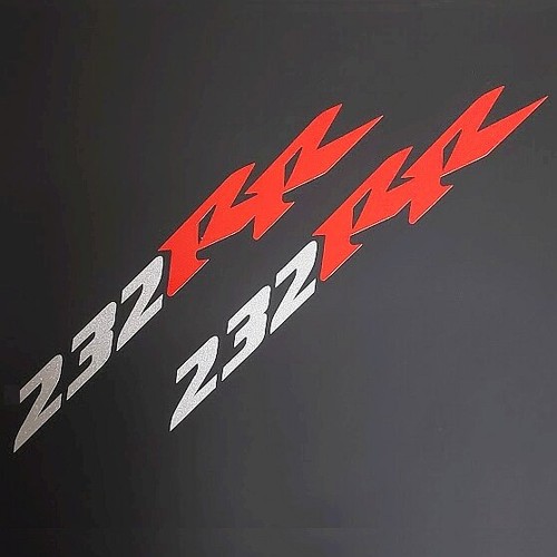Honda Ruckus 232 cc RR sticker decal silver red oem look GY6 mod stretch Kymco - Bild 1 von 3