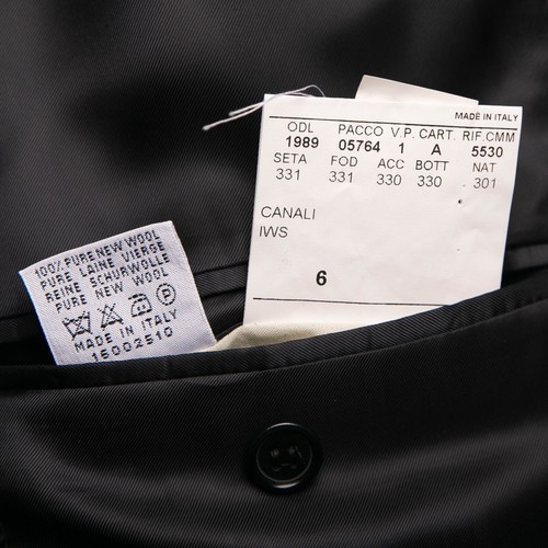 NWT $1850 Canali Pure Wool Sport Coat Midnight Blue 42US/52IT LONG - Picture 21 of 22