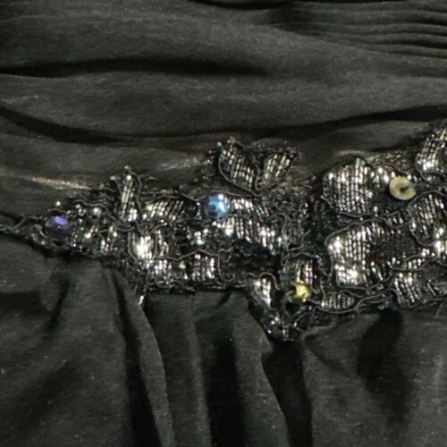 Jasz Couture Purple Black Retro 80s Lace Beaded Corset Tutu Prom Dress Sz 0 New - Picture 7 of 8