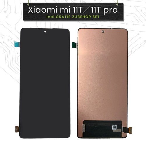 Display für Xiaomi mi 11T / 11T PRO Full HD Bildschirm Touch Screen Schwarz NEU - 第 4/5 張圖片