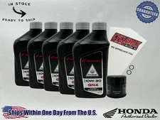 Cyclemax Standard GN4 10W-30 Oil Change Kit fits 2021-2025 Honda REBEL 1100