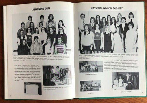 1973 Yearbook Athens High School, Athens Illinois, The Athenian - Picture 9 of 9