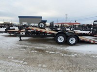 2022 CANADA TRAILERS 7' X 20' TILT DECK TANDUM AXLE CAR HAULER