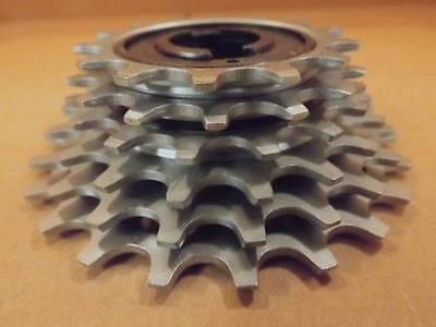 w//Silver Finish 14x23 New-Old-Stock Suntour Winner Ultra 6-Speed Freewheel