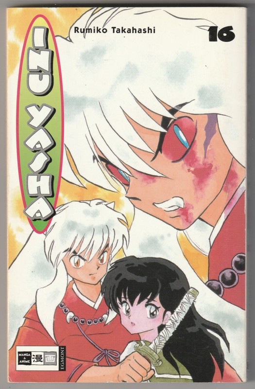 ✪ INU YASHA #16, EGMONT 2004 MANGA PAPERBACK Z1/1-
