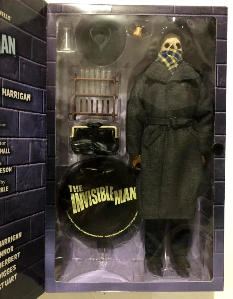 SIDESHOW UNIVERSAL MONSTERS THE INVISIBLE MAN CLAUDE RAINS 12" 1/6 SCALE FIGURE - Image 2 of 3