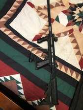 Tippmann  Custom Pro Paintball Gun w stock