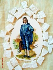 Broken China Mosaic Tiles -Gainborough Blue Boy- mosaic tiles