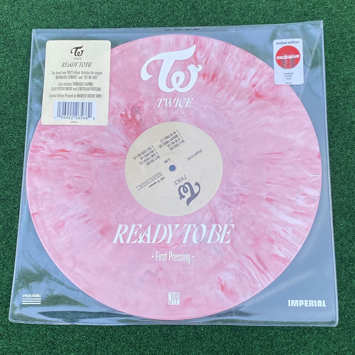 TWICE _ READY TO BE MARBLED ORCHID VINYL