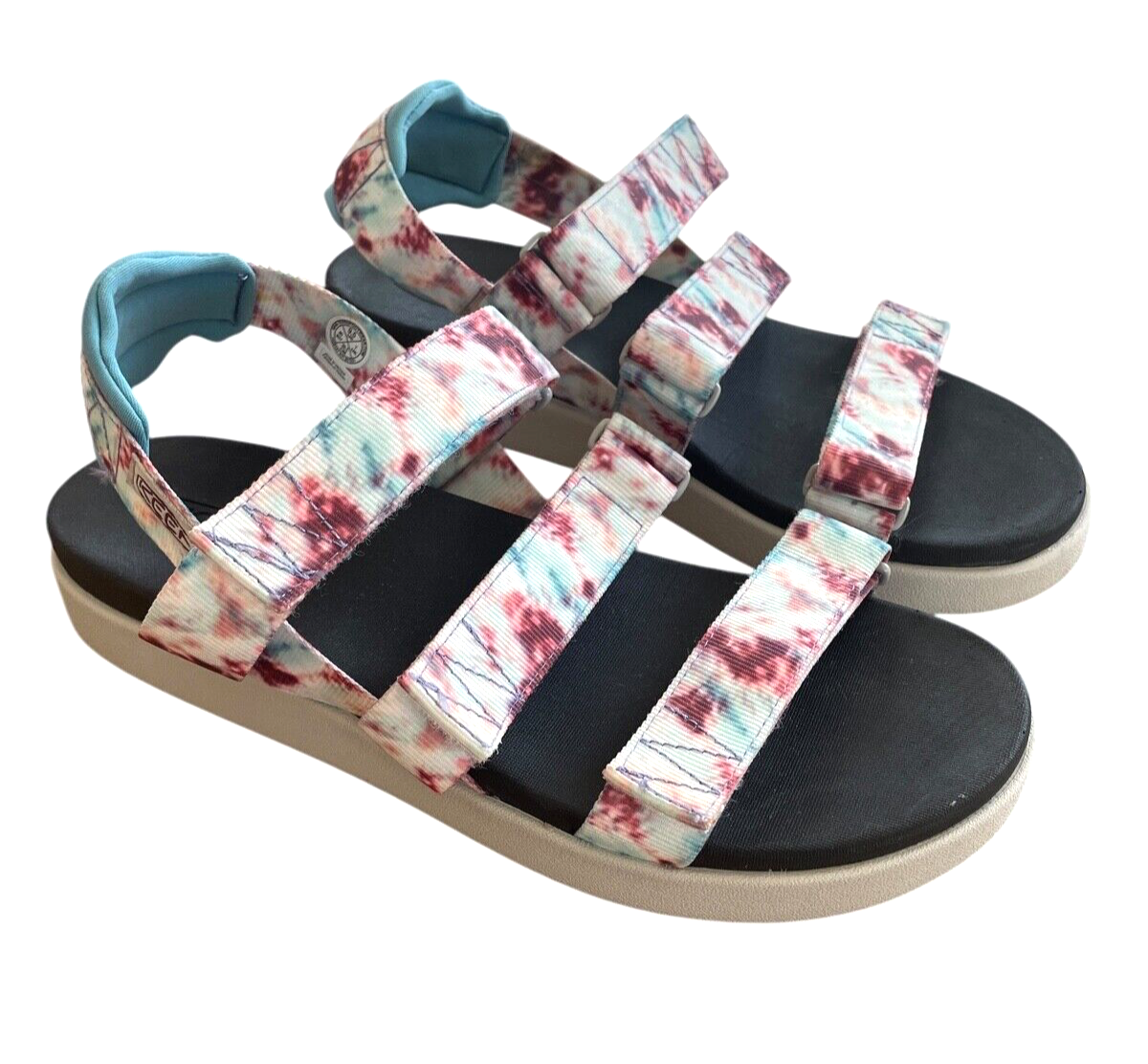 Sandali con cinturino KEEN Elle donna taglia 9 5 EU 40 Andorra tinta unita rosa blu