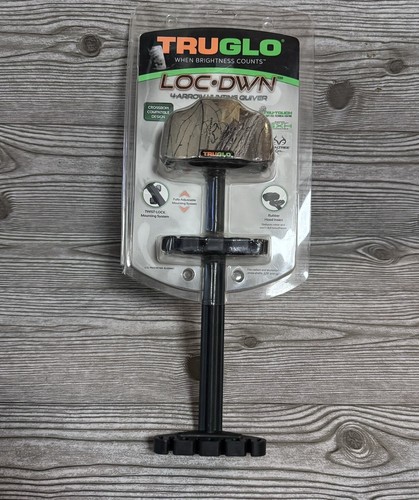 TruGlo Loc-Down 4 flèches carquois de chasse Realtree Xtr camouflage TG324J NEUF