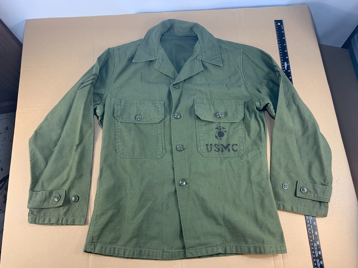 60s ミリタリーシャツ　vintage USMC 楽天市場】40's ビンテージ □ 米軍実物 US ARMY 胸ポケット