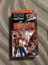 Rarity Capcom Final Fight Super Famicom Japan sealed nintendo