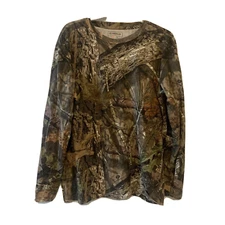 Magellan Outdoor Top Womens Large Multicolor Hunt Gear Blouse Shirt