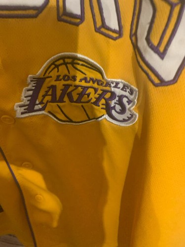 Maglia maglia uomo Los Angeles Lakers maglia con bottoni Pro Standard NBA Medium - Foto 3 di 9