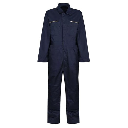 Herren Langarm Arbeitskleidung Overall Polycotton Kesselanzug Gummibund Overall - Bild 6 von 21