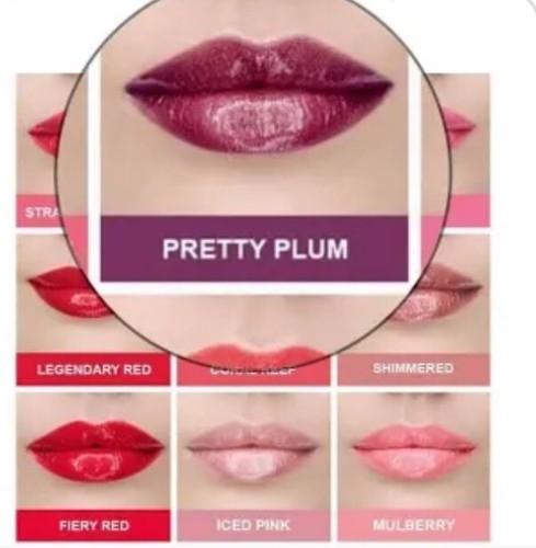 Avon True Colour Glazewear Lip Gloss - Plum Pretty 6ml TWO Items New & Sealed - Picture 2 of 10
