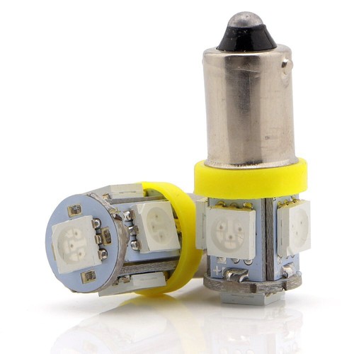 10PCS T11 BA9S LED T4W H6W 1895 363 5050 5SMD Car Wedge Side Light Bulb Lamp - Picture 12 of 15