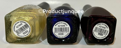 VENIQUE Nail Polish LOT Of 3 Holiday Surprise Wrapped In Jewels Down The Chimney - Picture 4 of 17