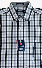 CHAPS CLASSIC FIT WRINKLE FREE LONG SLEEVE SHIRT MEN'S SIZE 15 1/2  34-35 NWT