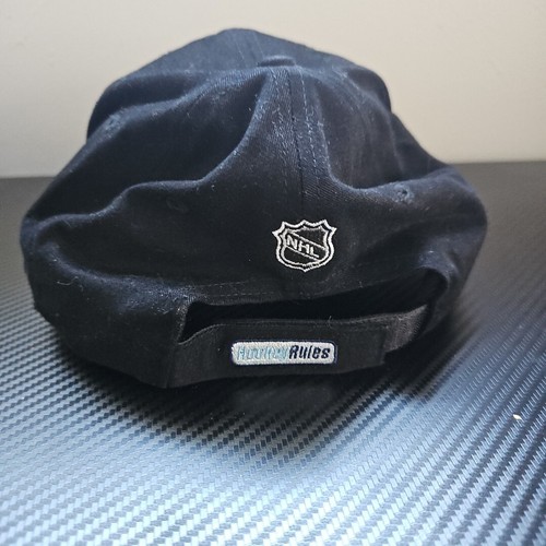 VTG New Era 2002 Detroit Red-Wings Stanley Cup Champions Black Curved Bill Hat - Picture 3 of 8