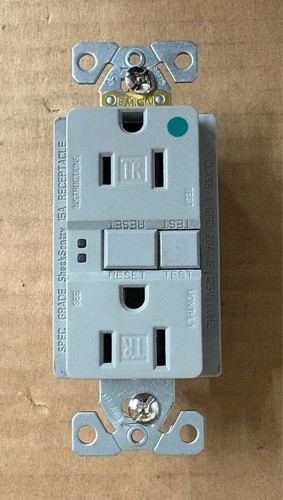 Eaton TRSGFH15GY Krankenhausqualität GFCI Buchse 15A 125V grau *NEU* - Bild 3 von 9