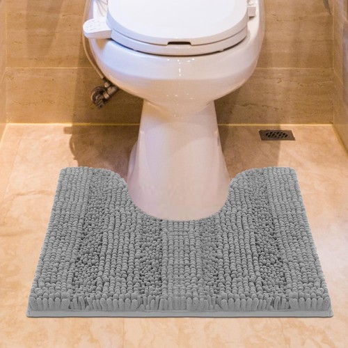 Ultra Soft Non Slip Bathroom Rug Set 3 Piece Chenille Absorbent Plush Mats - Picture 36 of 62